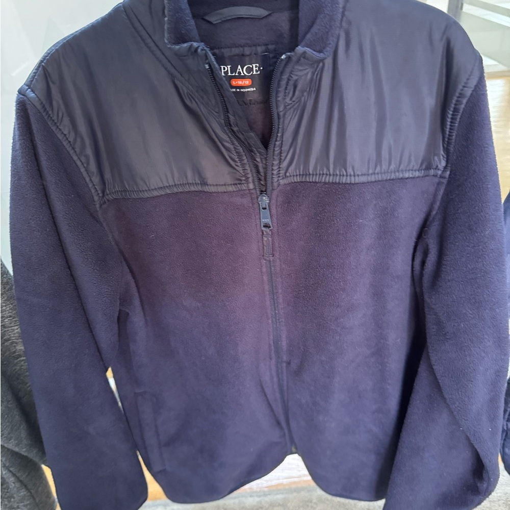 Place Fleece Jacket in Navy